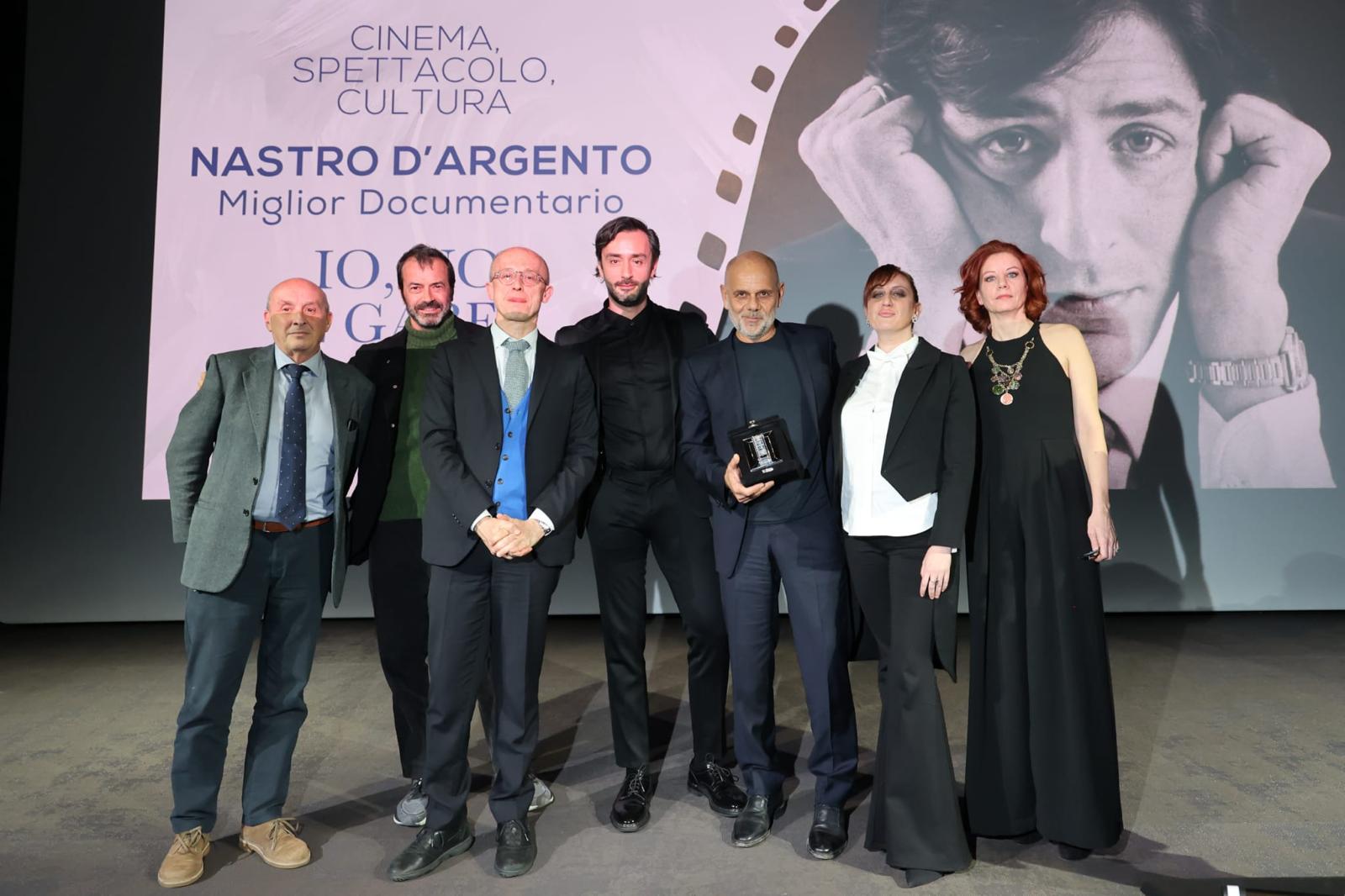 Io, noi e Gaber, la prima opera cinematografica dedicata a Giorgio Gaber di Riccardo Milani trionfa ai Nastri D’argento