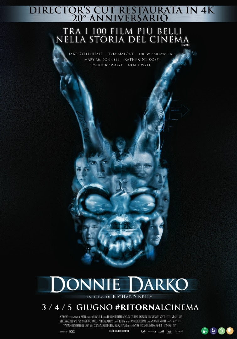 Fuori il trailer di DONNIE DARKO in versione restaurata in 4k Director’s Cut, al cinema solo il 3,4,5 giugno