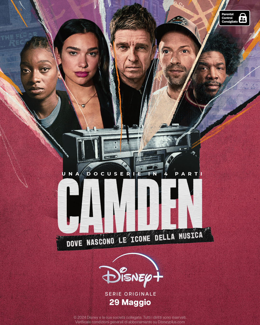 Noel Gallagher sarà tra i protagonisti di CAMDEN, dal 29 maggio su Disney+