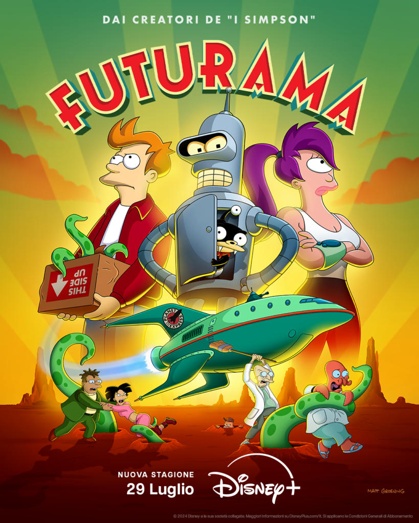 Disney+: Futurama, dal 29 luglio la dodicesima stagione in streaming