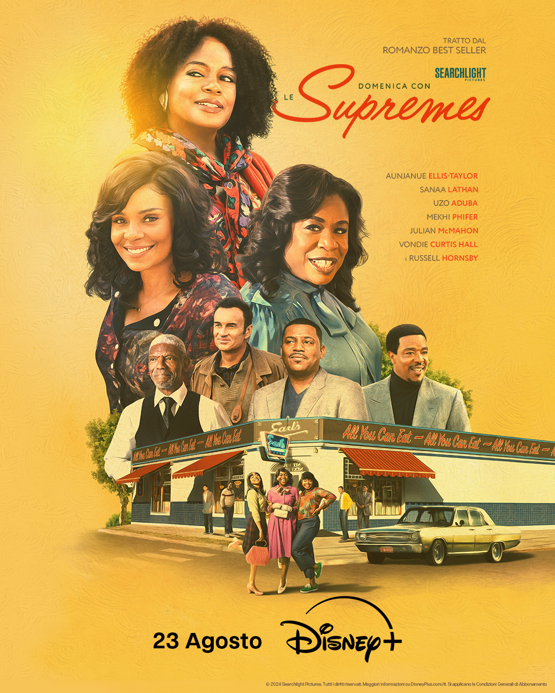 Disney+: Domenica con le Supremes, dal 23 agosto il film originale in streaming